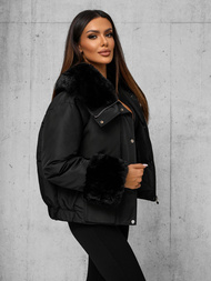Veste Femme Noir OZONEE O/H833Z