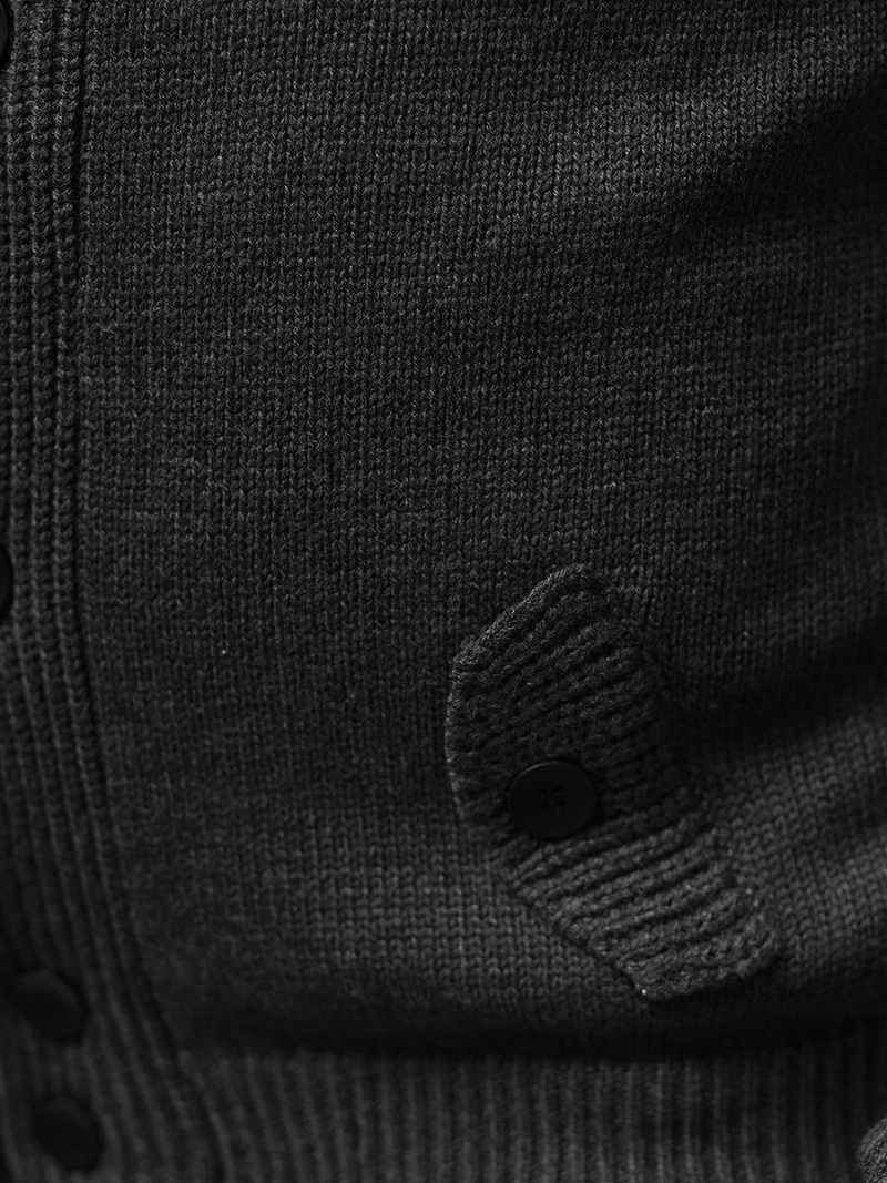 Pullover Homme Gris Foncé OZONEE NB/MM6011/3