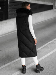 Gilet femme noir OZONEE JS/5M3166/392Z