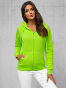 Sweat femme Néon Vert OZONEE JS/W03Z
