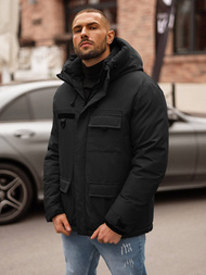 Veste D'hiver Noir OZONEE JS/31M5018Z