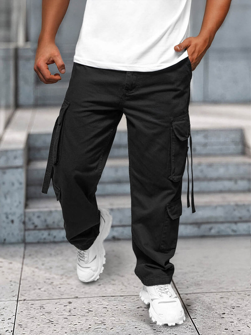 Pantalon Homme Noir OZONEE O/E9838N