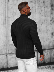 Pullover Homme Noir OZONEE L/1539Z