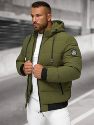 Veste D'hiver Kaki Clair OZONEE JS/31M5023/62