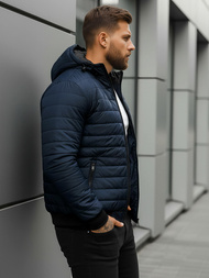 Veste Homme Bleu foncé OZONEE JS/MY13Z