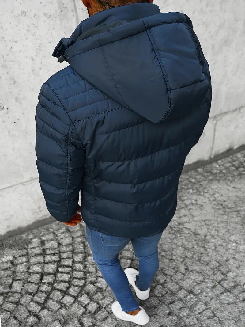 Veste Homme Bleu Foncé OZONEE JS/M806/215