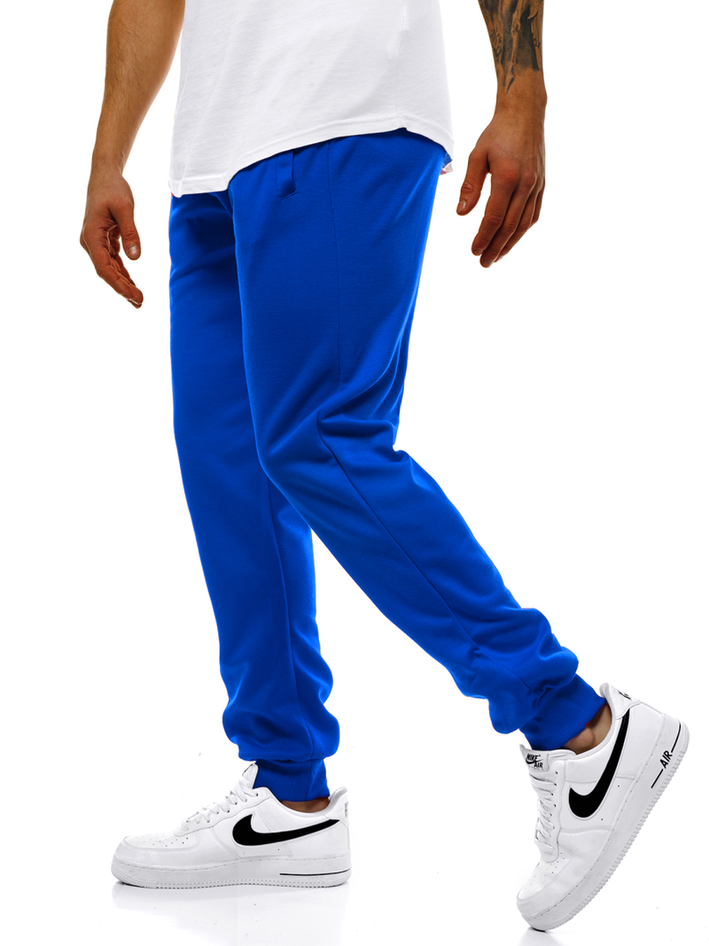 Pantalon de survêtement Homme Bleu de cobalt OZONEE JS/JZ11001