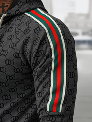 Survêtement Homme Noir OZONEE O/FF5111AB