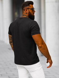 T-shirt Homme Noir OZONEE O/7766T
