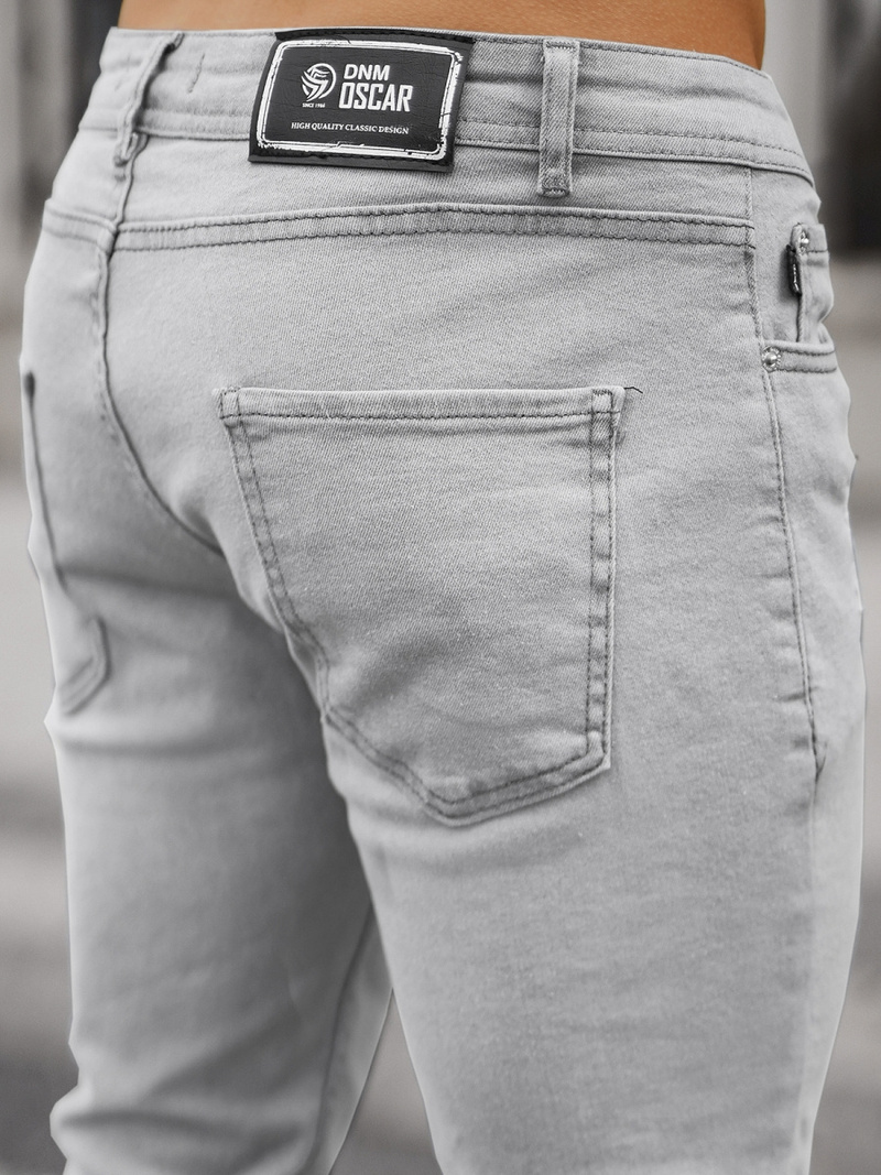 Jean Homme Gris OZONEE DO/2438