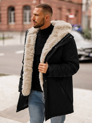 Veste D'hiver Noir OZONEE JS/22M316/392Z