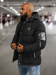 Veste homme noir OZONEE JS/57M7503/392