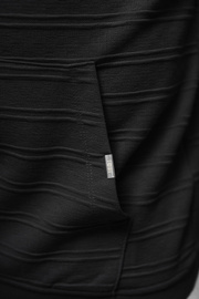 Sweatshirt à capuche homme noir OZONEE O/TB2272