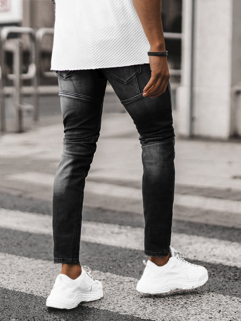 Jean Homme Noir OZONEE NB/MP0047NZ