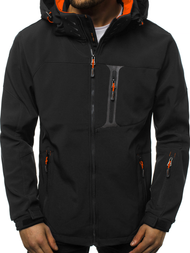 Veste Homme noir-orange OZONEE GE/12262
