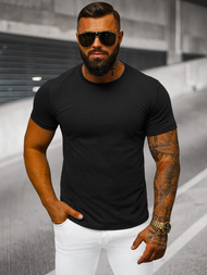 T-shirt Homme Noir OZONEE JS/712005Z