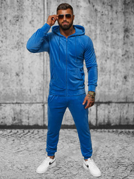 Survêtement homme en velours bleu OZONEE JS/8C1169/17