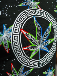 T-shirt Homme Noir OZONEE O/T136/3