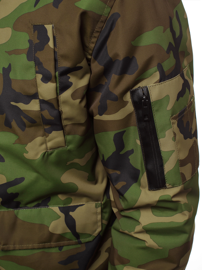 Veste Homme Camo Vert OZONEE JS/2019005
