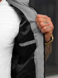 Veste sans manches homme gris OZONEE JS/31M5065/128