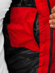 Veste Homme Rouge OZONEE O/M798