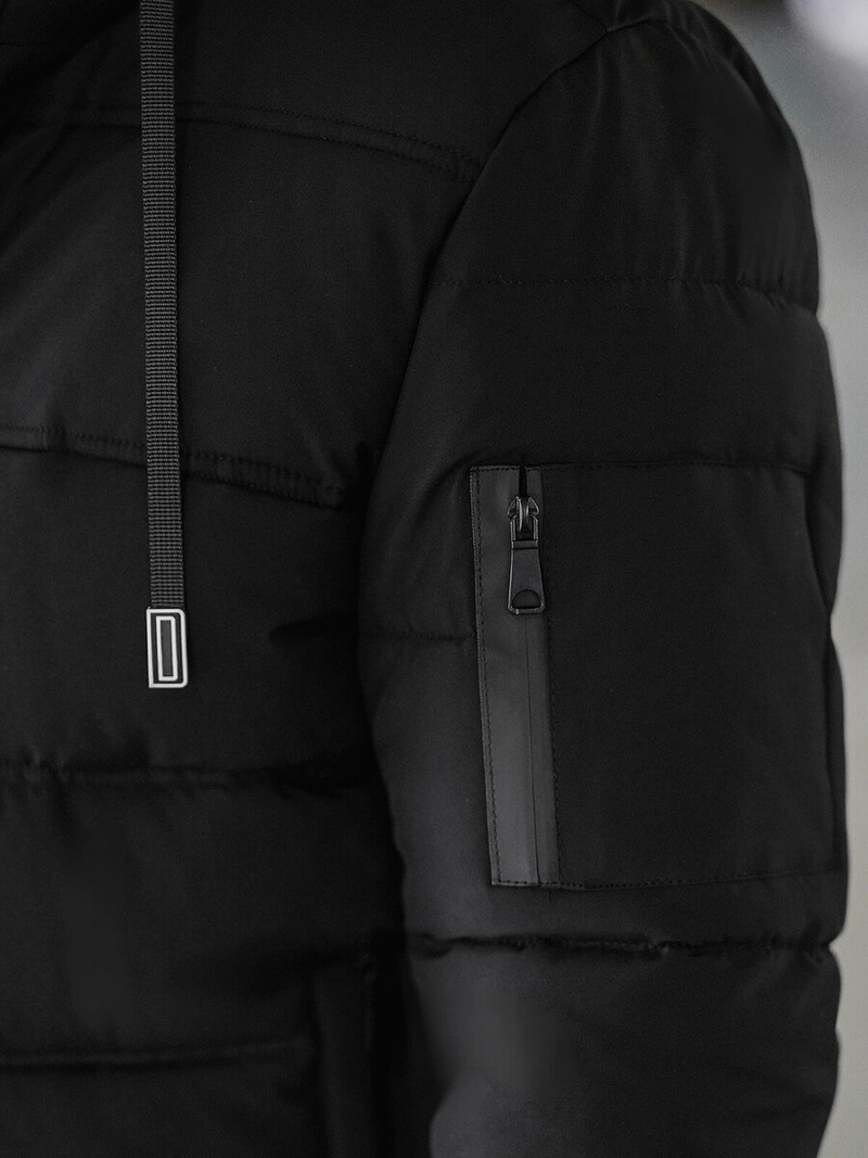 Veste homme noir OZONEE JS/31M5003Z