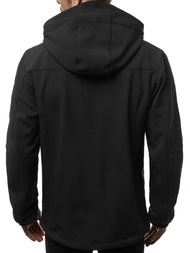 Veste Homme noir et orange OZONEE GE/12268