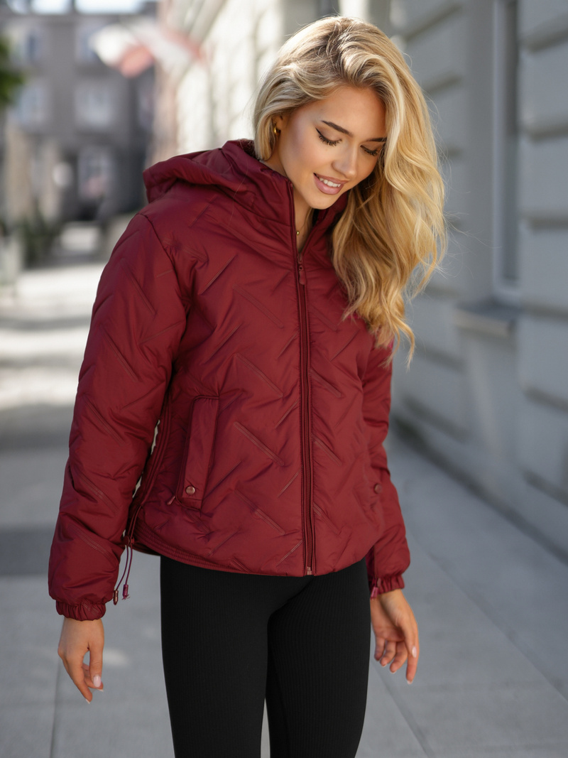 Veste femme bourgogna OZONEE JS/16M9315/06