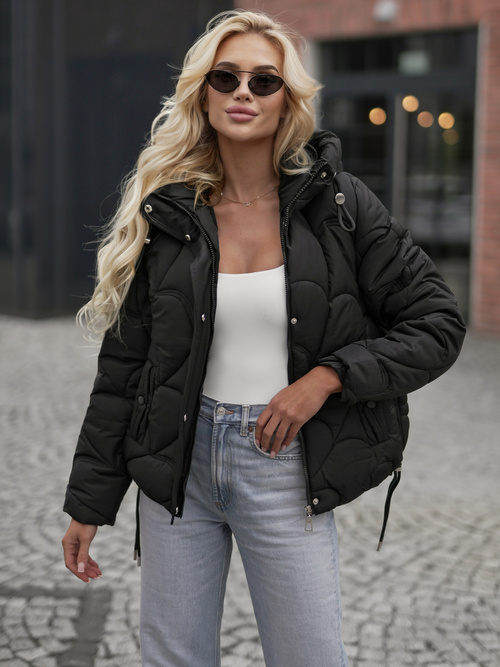 Veste femme noir OZONEE JS/5M3336/392Z