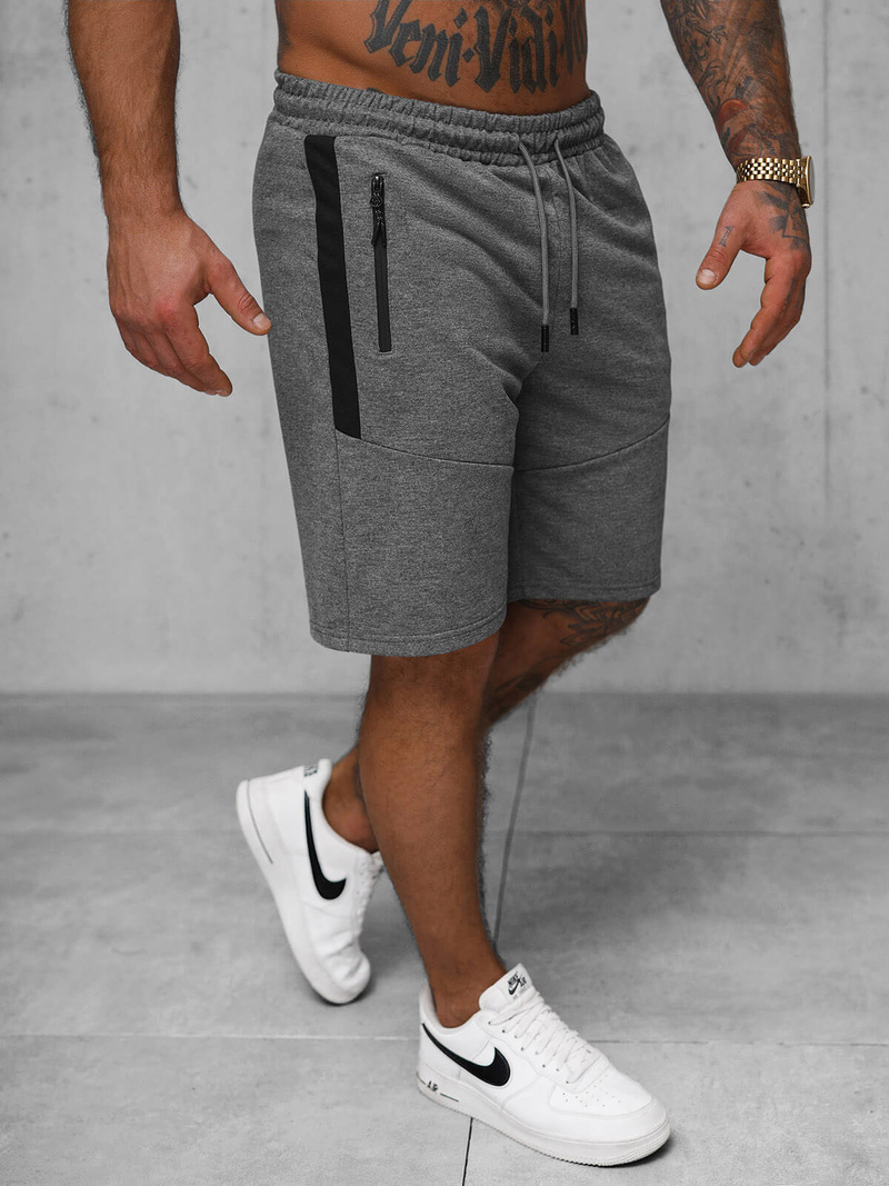 Short Homme Gris Foncé OZONEE JS/8K1500/5