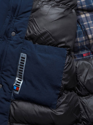 Veste Homme Bleu Foncé OZONEE JS/5M718/215