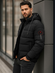 Veste D'hiver Noir OZONEE JS/31M5031/392Z