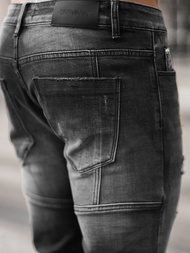 Jean Homme Noir OZONEE NB/MP0047NZ