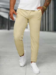 Pantalon Homme Beige OZONEE BL/SK222/6