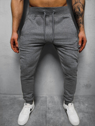 Pantalon de survêtement Homme Gris foncé OZONEE JS/XW01Z 