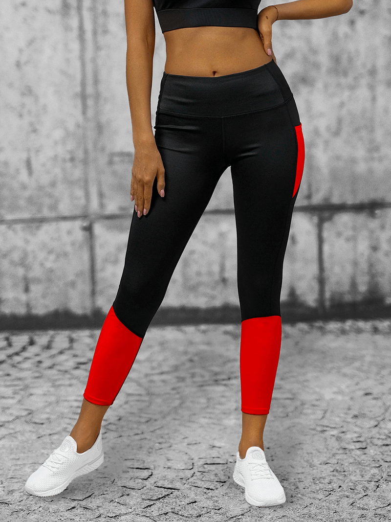 Legging Femme Noir OZONEE O/XL010/1