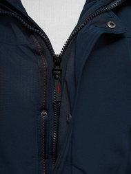 Veste Homme Bleu Foncé OZONEE JS/5M718/215