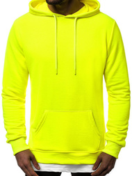 Sweatshirt Homme néon Jaune OZONEE MACH/3120
