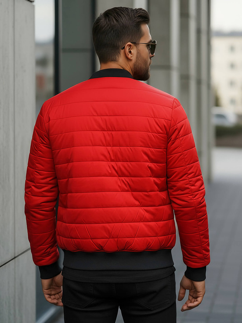 Veste Homme Rouge OZONEE JS/MY02Z