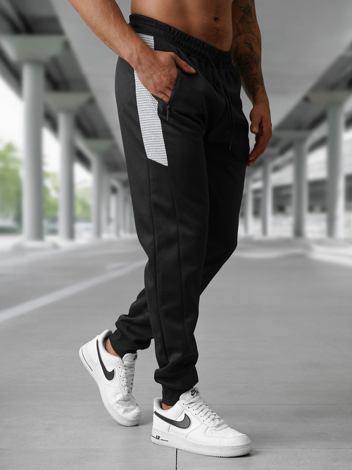Pantalon de Survêtement Homme Noir OZONEE JS/15K1850/3