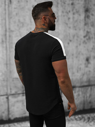 T-shirt Homme Noir OZONEE O/P1180
