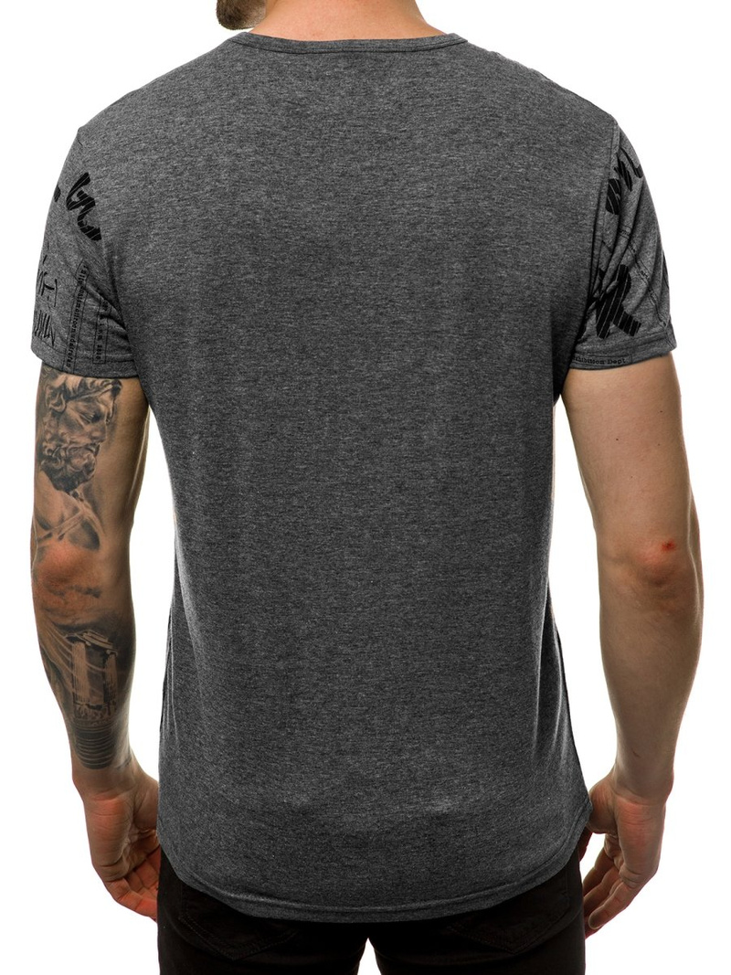 T-Shirt Homme Graphite OZONEE JS/SS10926
