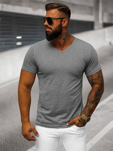T-shirt Homme Gris Foncé OZONEE JS/712007Z