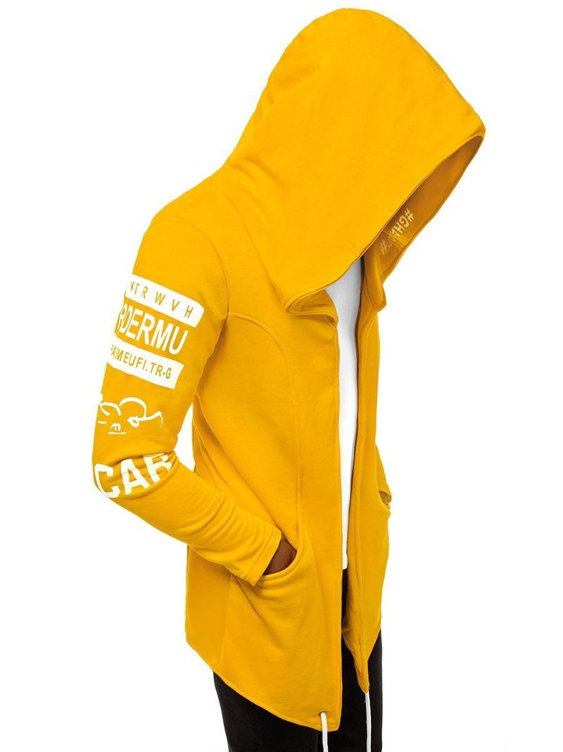 Sweatshirt Homme Jaune OZONEE A/11110Z