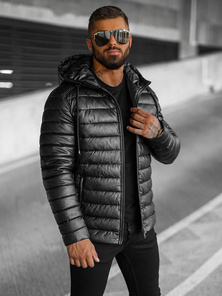 Veste Homme Noir OZONEE O/11Z8088