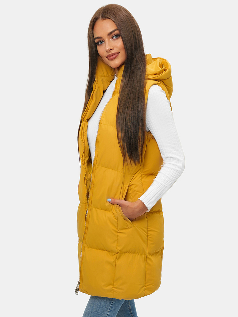 Gilet Femme Jaune OZONEE JS/M721/254