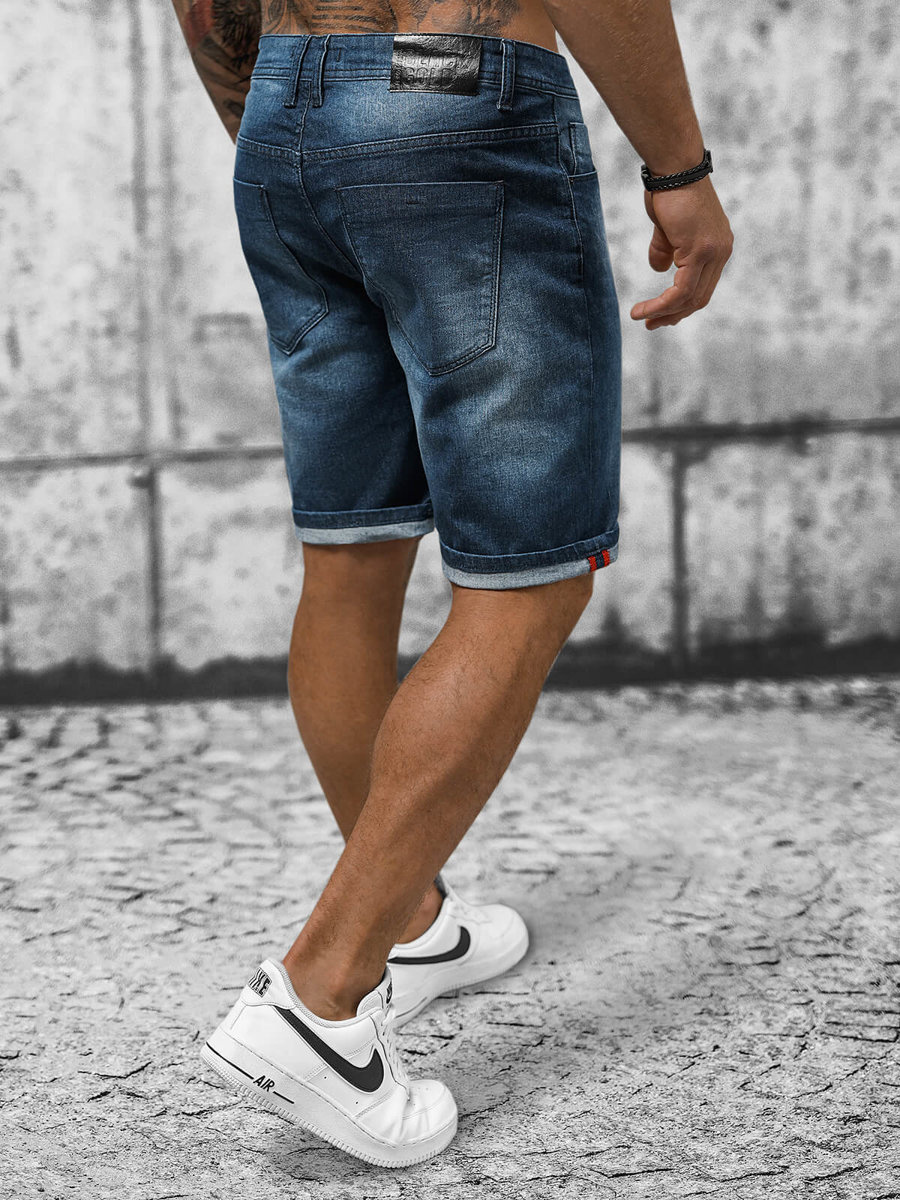 Bermuda Short Jean TrouÃ© Homme Activewear Shorts Projet X Paris