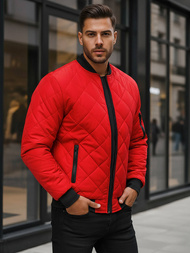 Veste Homme Rouge OZONEE JS/MY01Z