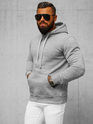 Sweatshirt Homme Gris OZONEE JS/2009Z