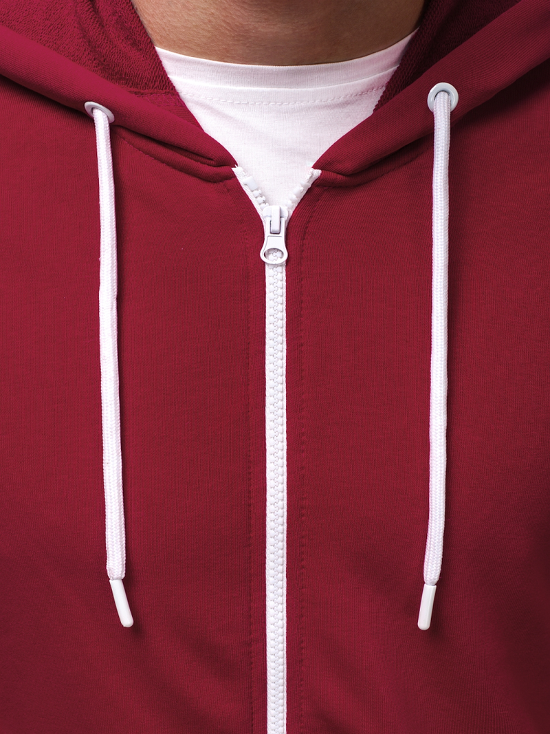 Sweatshirt Homme Bordeaux OZONEE A/1009Z